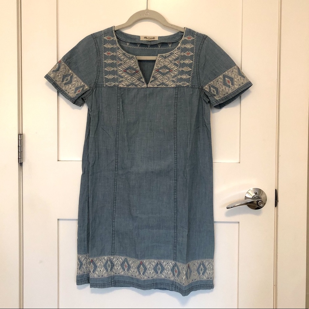 Madewell Denim Shift Dress